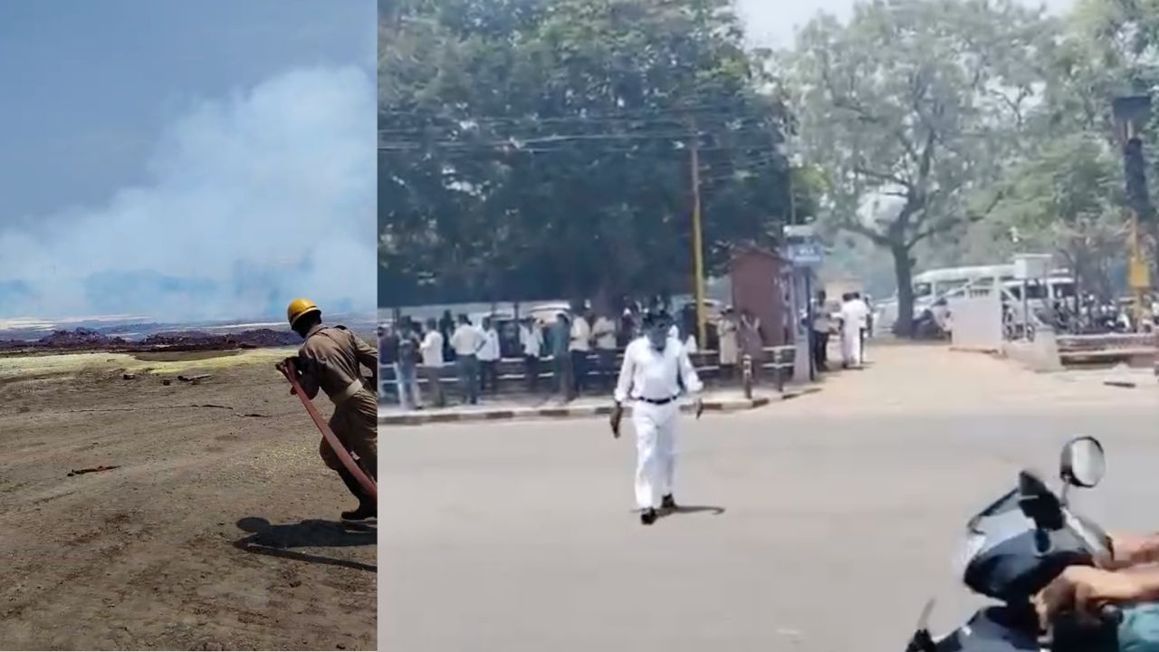 Gas leak from Chennai port.