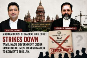 Madras HC strips reservation for Muslim converts; GO passed during DMK government struck down