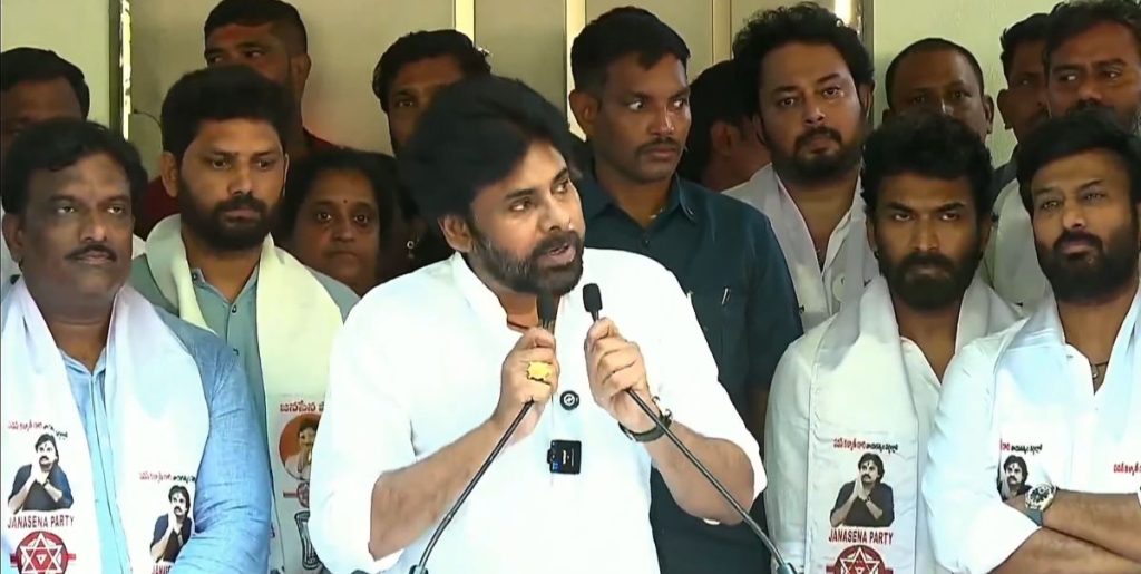 Andhra sealed, Deputy CM Pawan Kalyan announces Jana Sena’s poll foray into Telangana