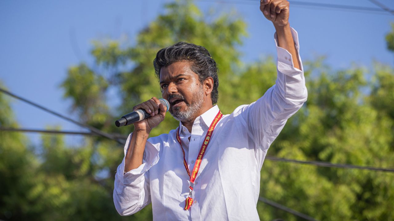 Tamil Nadu Chief Minister C Joseph Vijay.