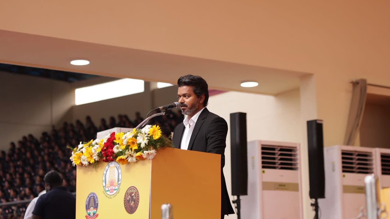 Tamil Nadu Chief Minister C Joseph Vijay.