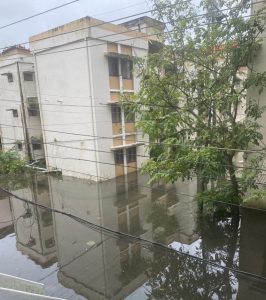 Vasanth Nagar after just one day of rain.