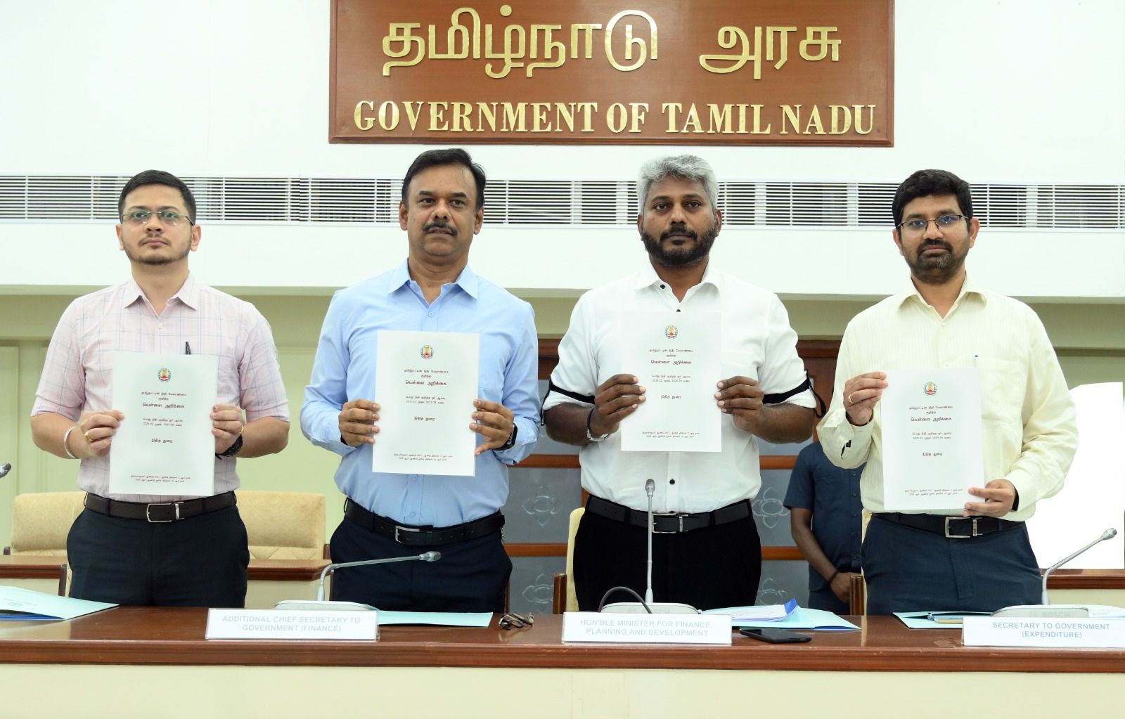 Finance Minister Maria Wilson releasing the white paper in Chennai on Tuesday.
