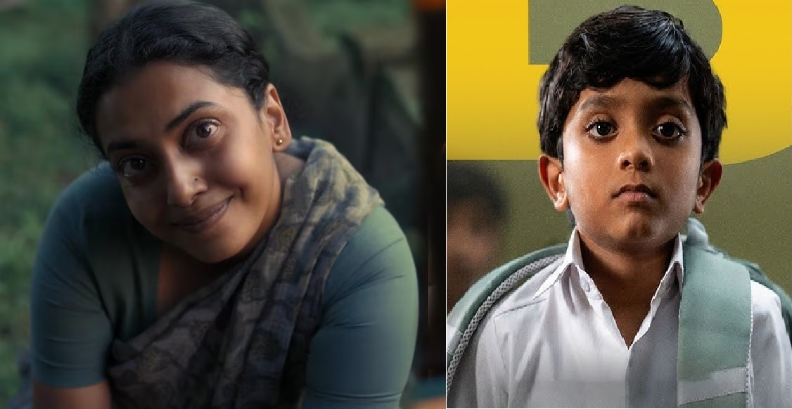 'Balan' lead actors Farzana Palathingal (L) and Adisheshan K.R