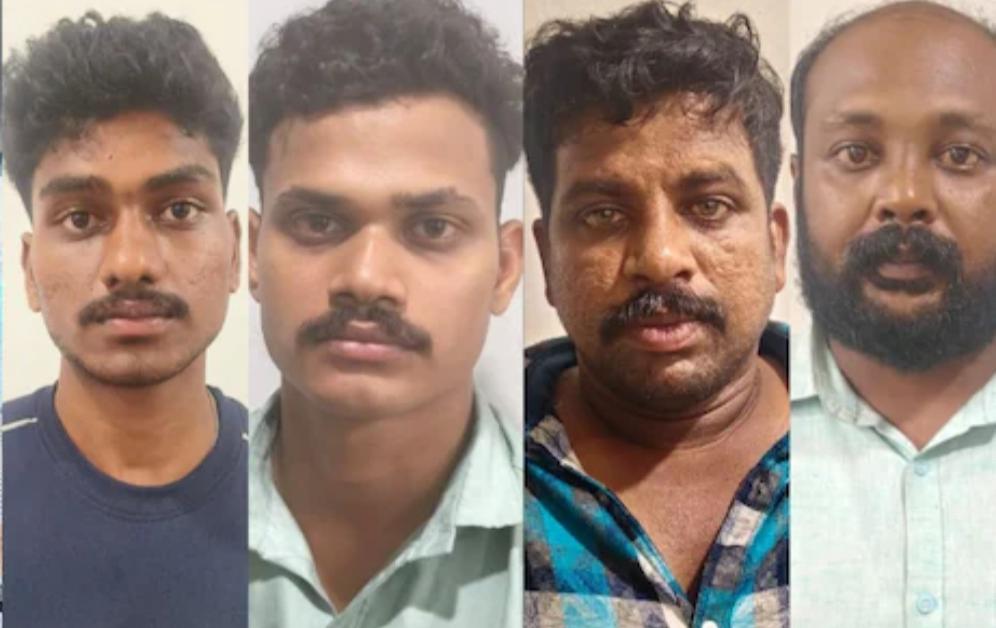 P Sanjay (22), Harikrishnan (25), Sreejesh (41) and Presjith (40), who were the latest to be arrested.