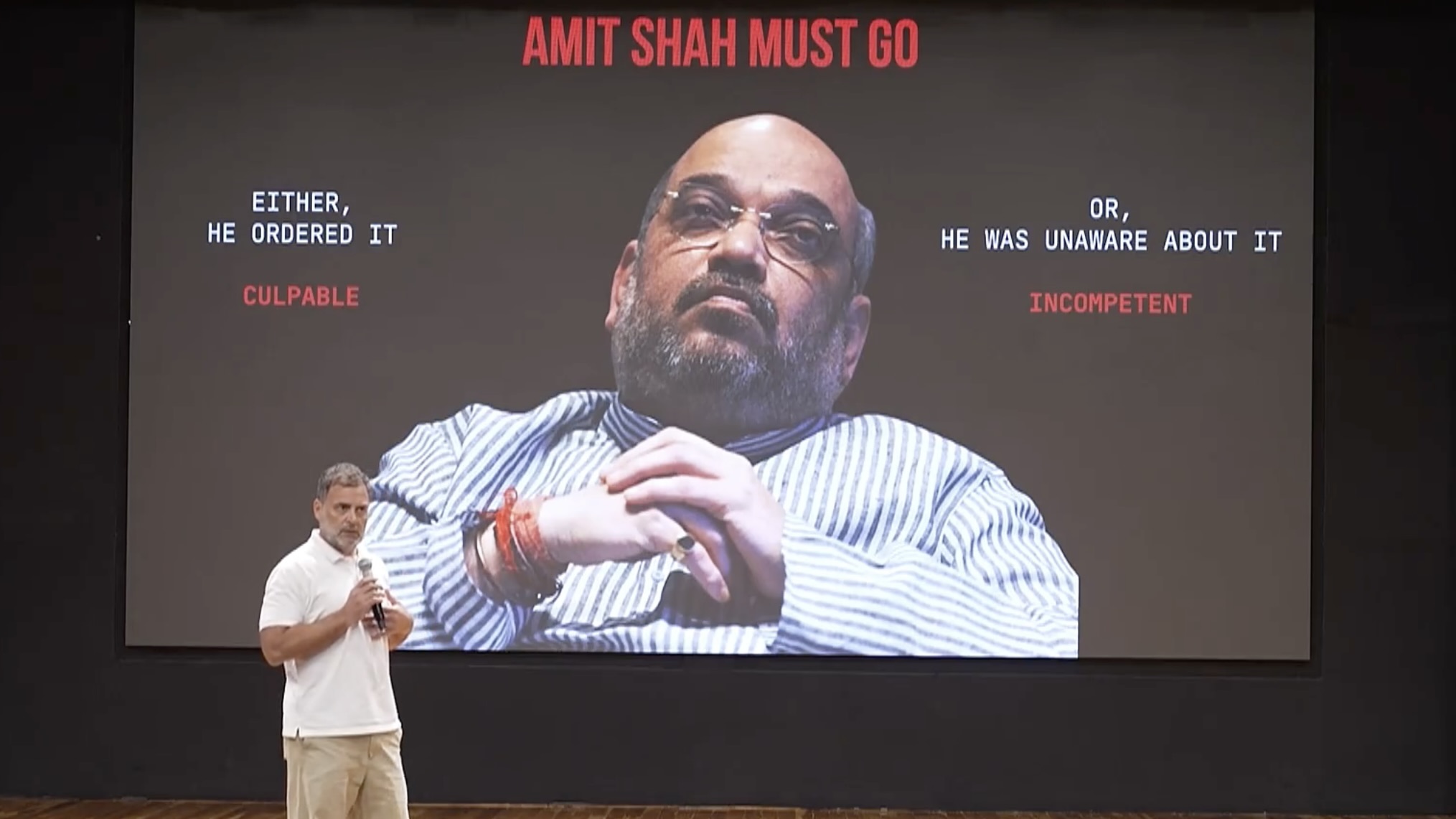 Rahul Gandhi urges PM Modi to sack Amit Shah over Jantar Mantar violence, seeks SC-monitored probe