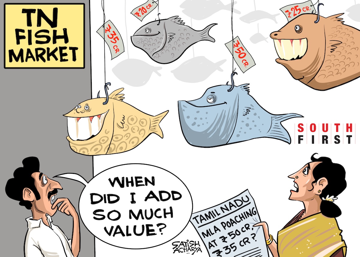 Allegations of horse-trading in Tamil Nadu.
