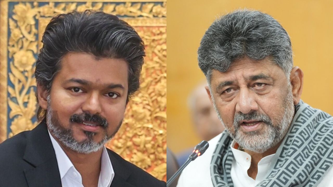 CM DK Shivakumar urges Tamil Nadu CM Vijay to defer Karnataka visit amid Cauvery tensions