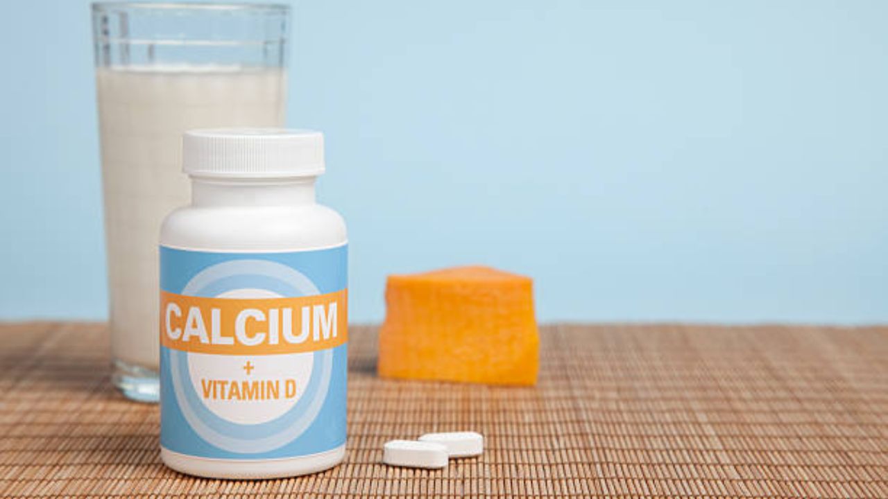 Calcium and Vitamin D supplement.