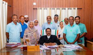 Employees marked with green dots are Kavaratti Court staff who were subjected to compulsory retirement.