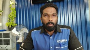 Manu KJ, Service Manager at a Yamaha