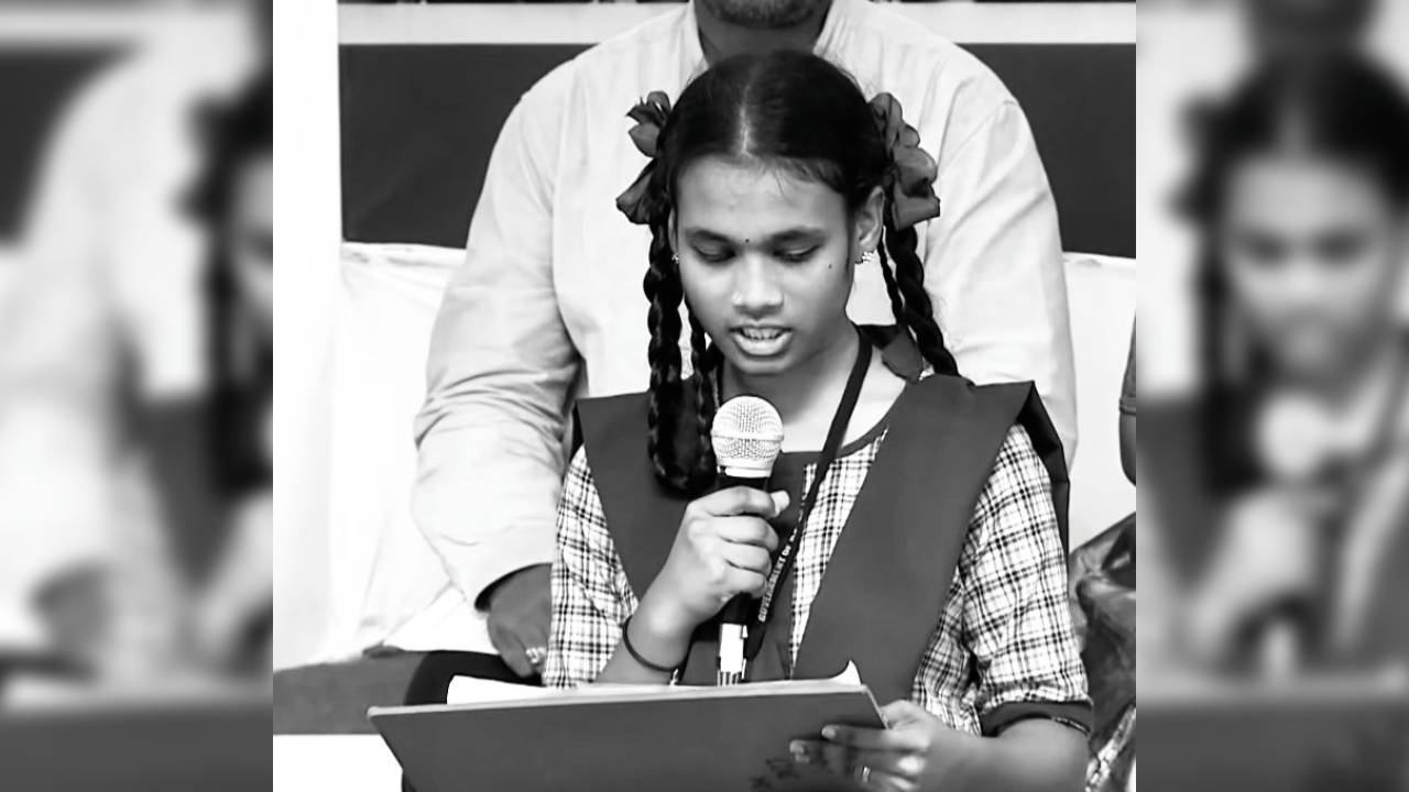 Just two days before her death, Murram Shivani had shared the dais with Chief Minister N Chandrababu Naidu during a Mega Parent Teacher Meeting.