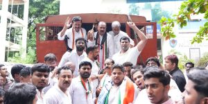 Police crackdown on protests in Telangana, Congress leaders including state cabinet ministers detained