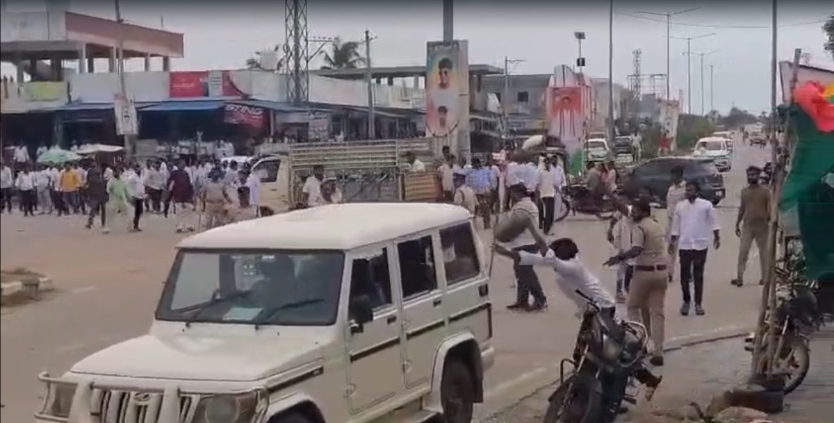 Congress infighting turns violent in Telangana's Suryapet district