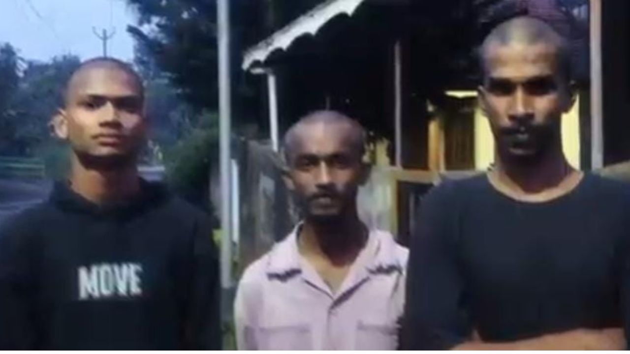 The victims Alvin Shaji (20), Muhammed Alfas (20) and Gokul Deepak (18).