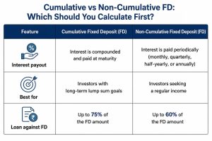 Cumulative vs non-cumulative FD