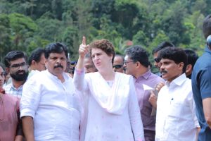 Priyanka Gandhi hails students for forcing Pradhan to resign, says “they won it”