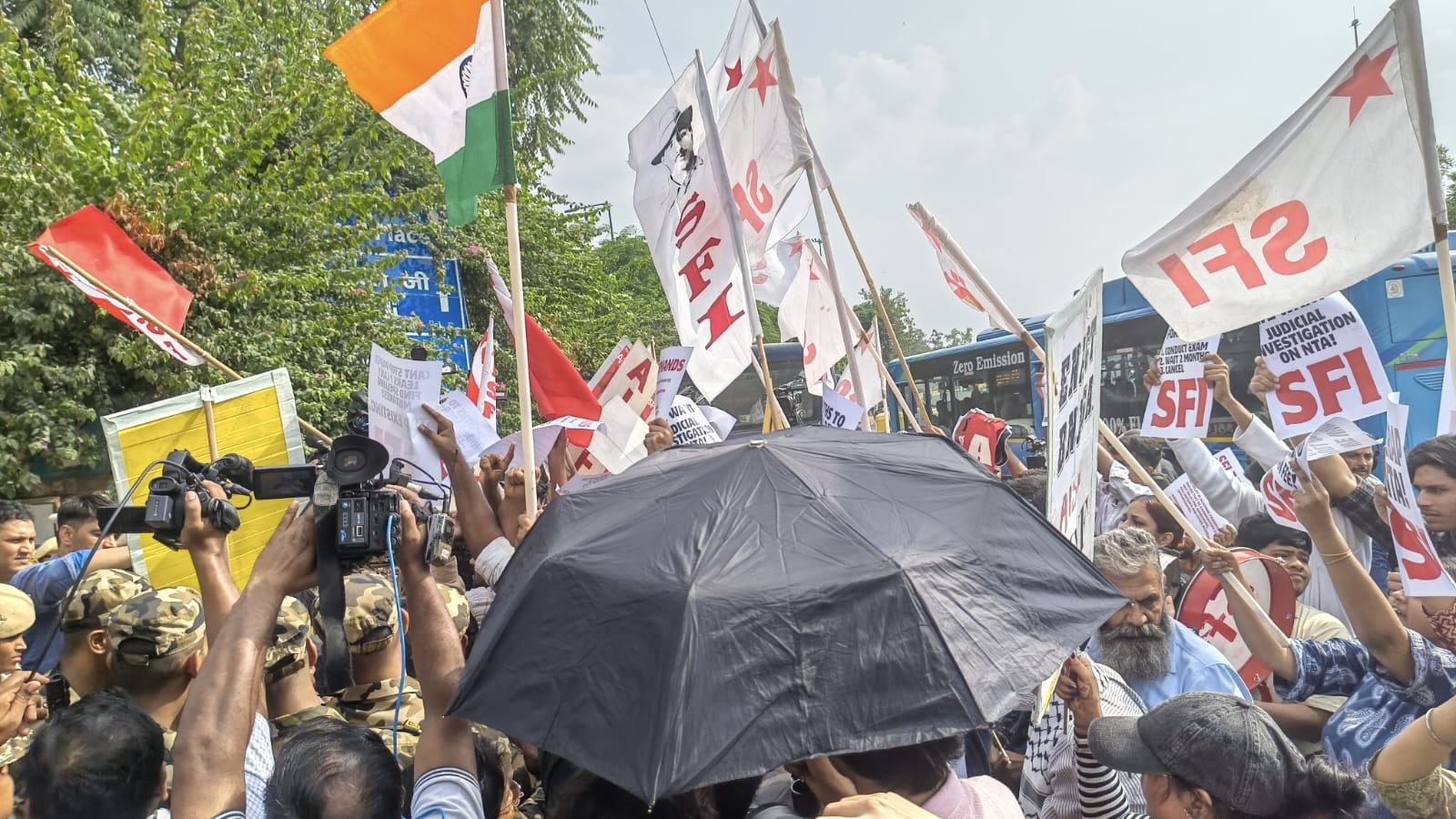 ‘Scrap the NTA’: UGC-NET re-test sparks fresh student protest in Delhi