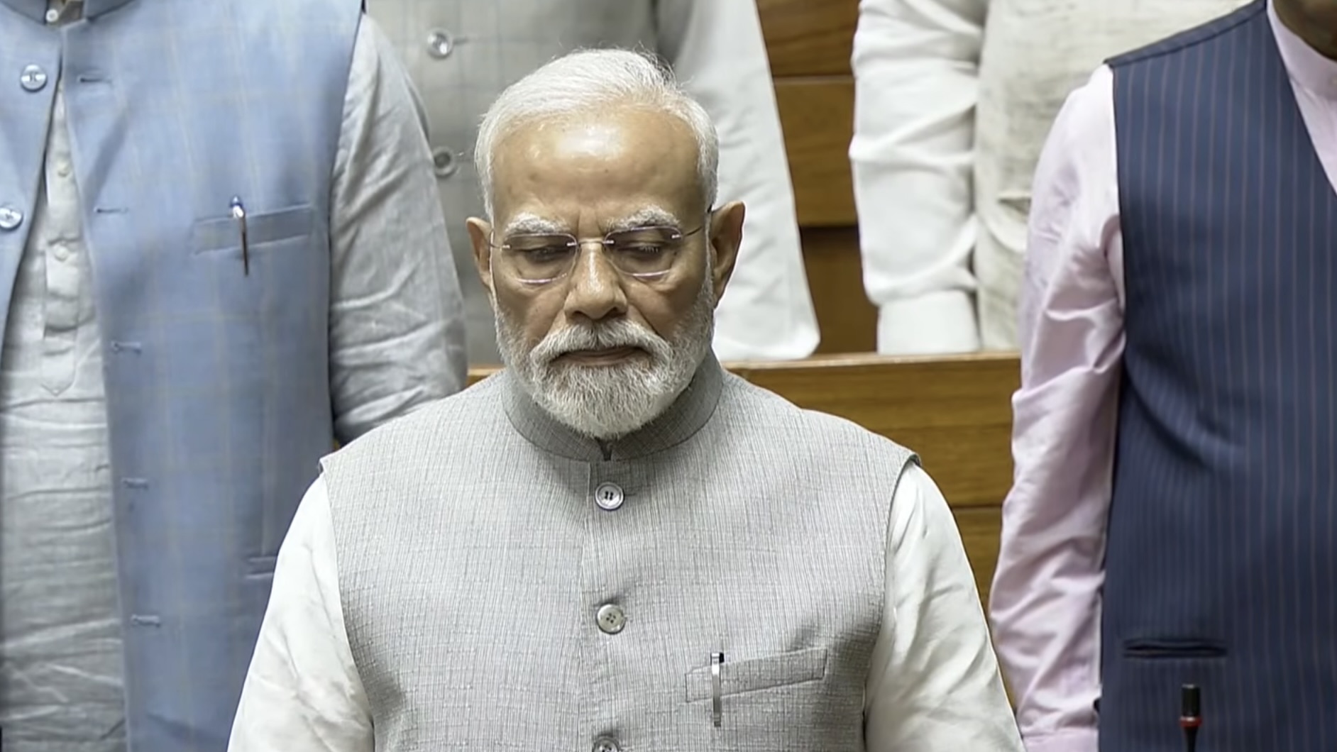 Modi, Shah finally turn up in Lok Sabha only for Speaker to adjourn sine die in under four minutes