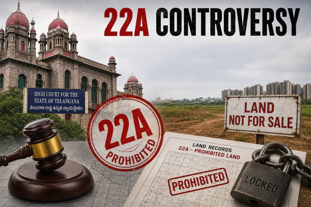 Telangana's Section 22A controversy: Whose land? Who prohibits? Who encroaches?