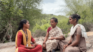 Bhavani, a resident of Alleri, says the village has long struggled without proper roads and healthcare facilities.