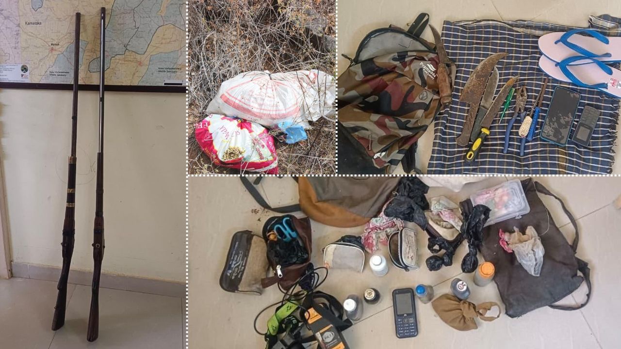 Hanur forest killings: Karnataka Forest dept hands over rifles, suspected deer meat as evidence