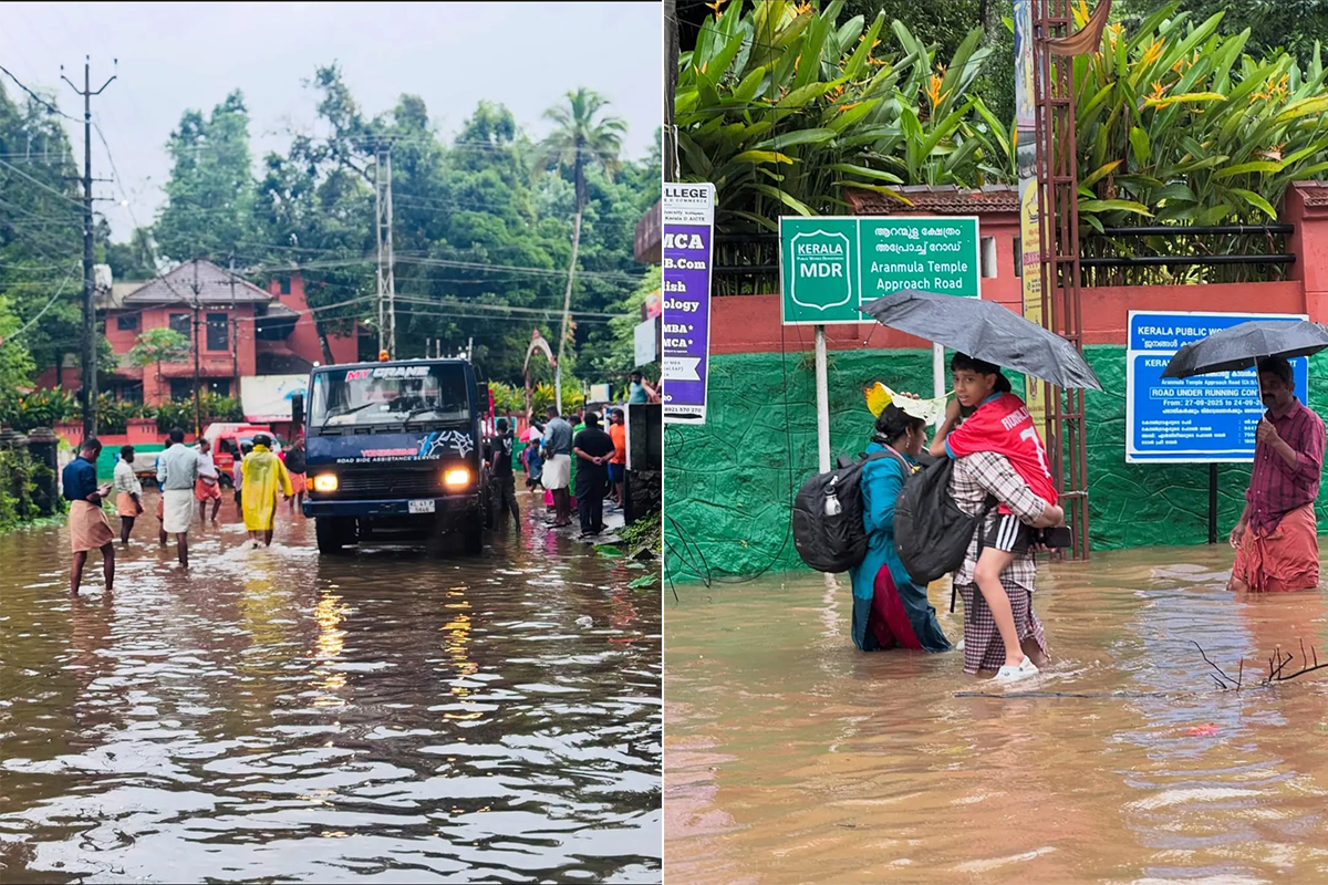 Rain fury leaves four dead in Kerala, cuts off towns as rivers overflow