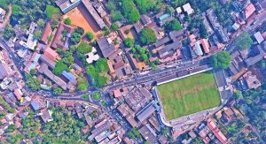 A 2016 aerial shot of Downhill, Malappuram. (Creative Commons)