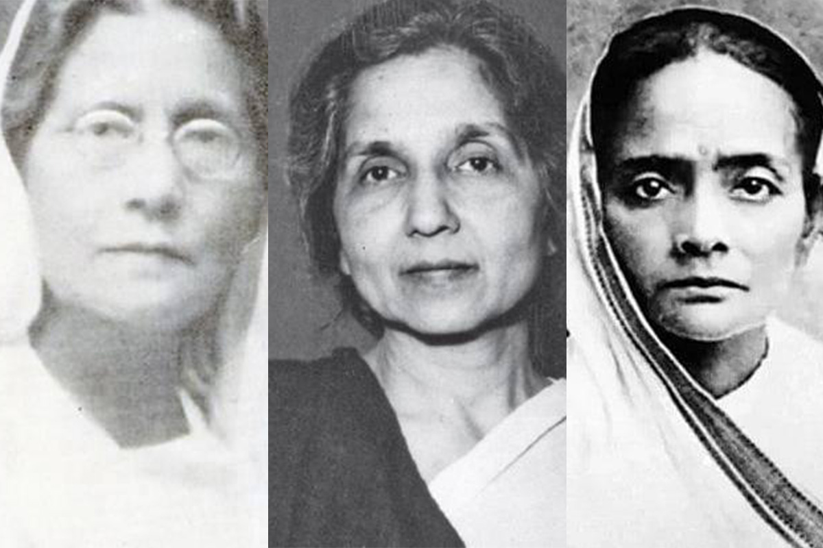 Matangini Hazra, Aruna Asaf Ali and Usha Mehta.