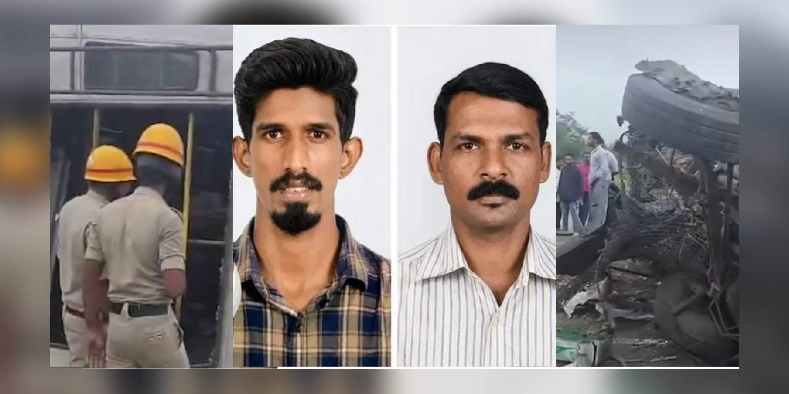 KSRTC bus overturns near Bidadi
