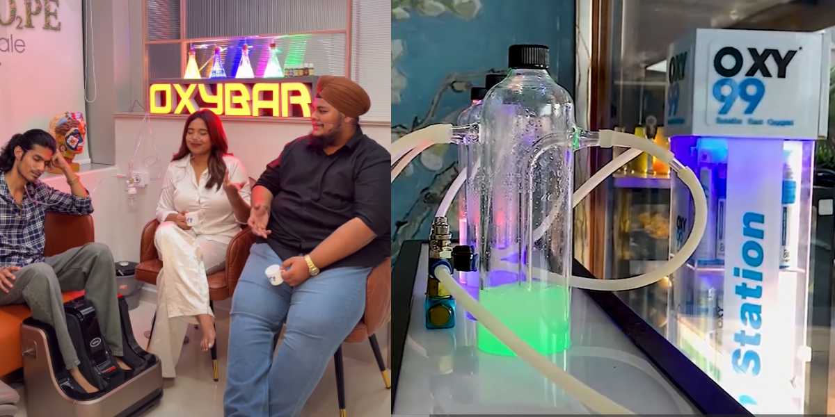 Oxygen bars promise clean air and wellness, but doctors say there is little evidence of benefit