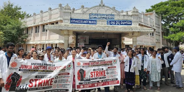 AP junior doctors’ strike: Non-emergency services suspended for third day as govt fails to respond