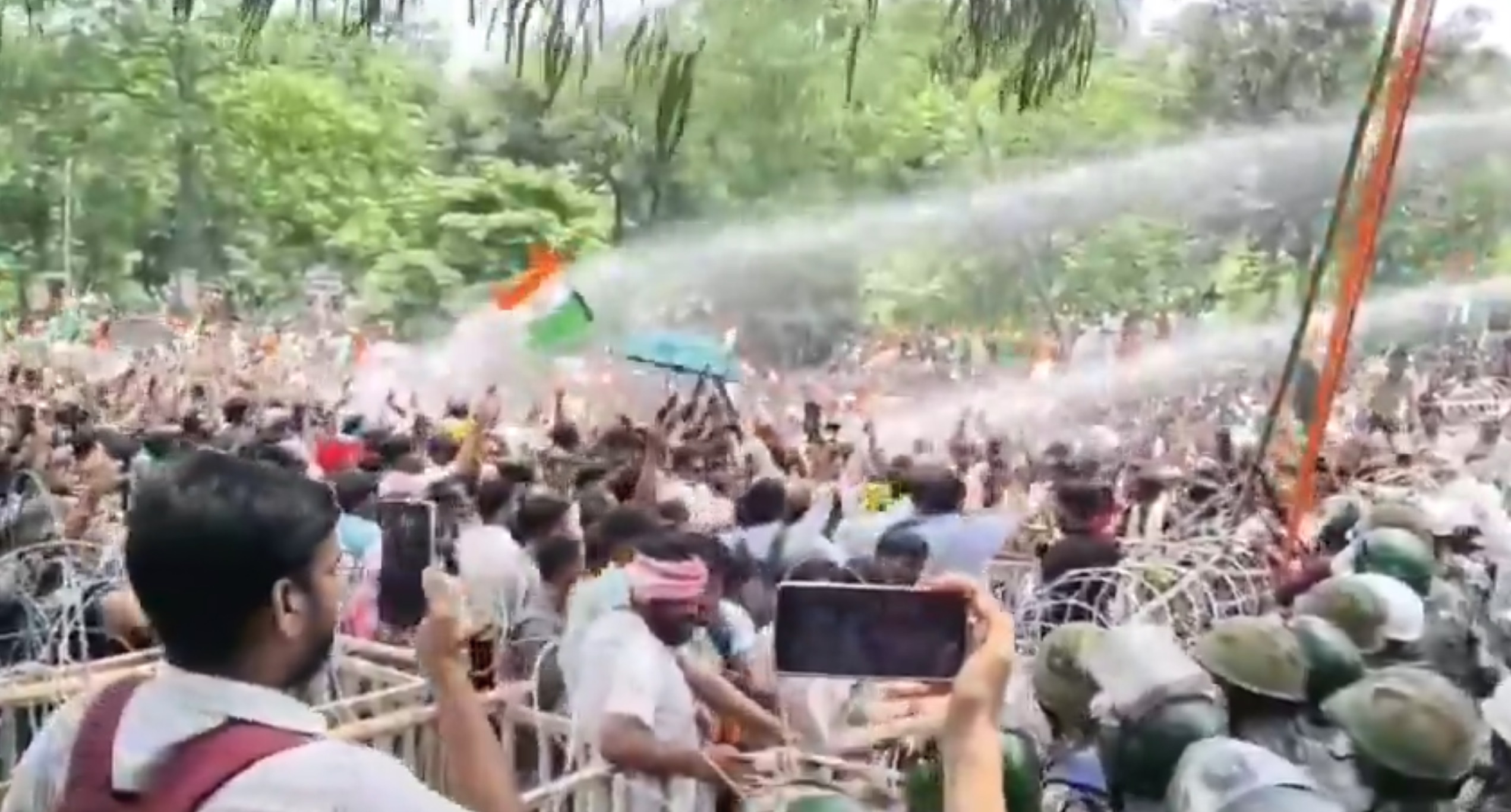 Jharkhand protests: Students defy restrictions, police lathi-charge, use water cannons, tear gas