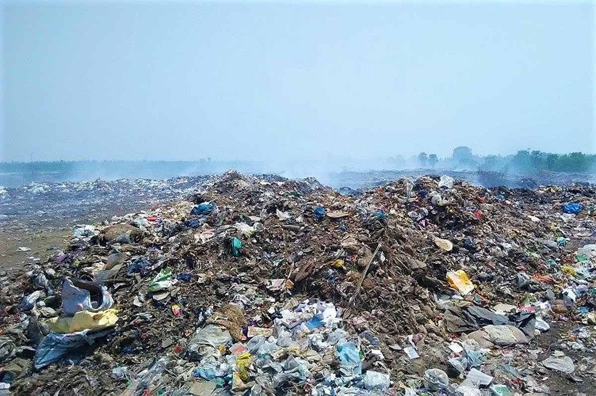 Dump yard in cities