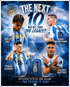 A poster circulating among Argentina fans in Keralam