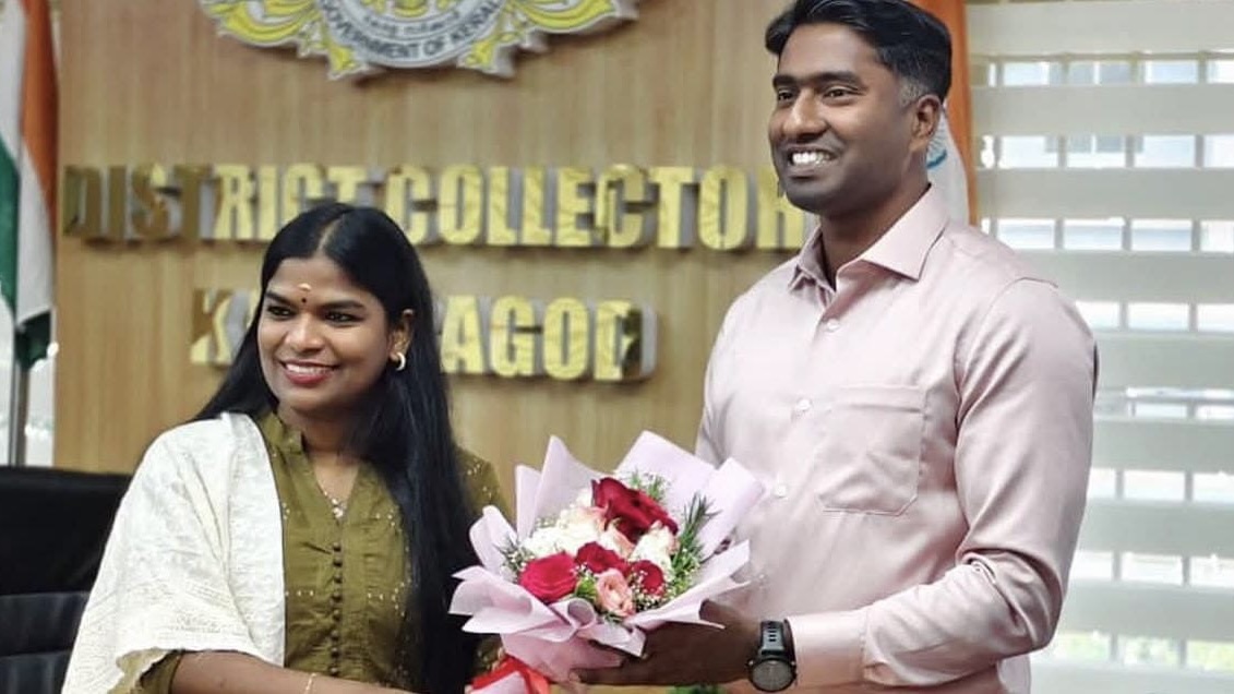 Keralam’s first woman district collector from the ST community, Sreedhanya Suresh takes charge in Kasaragod