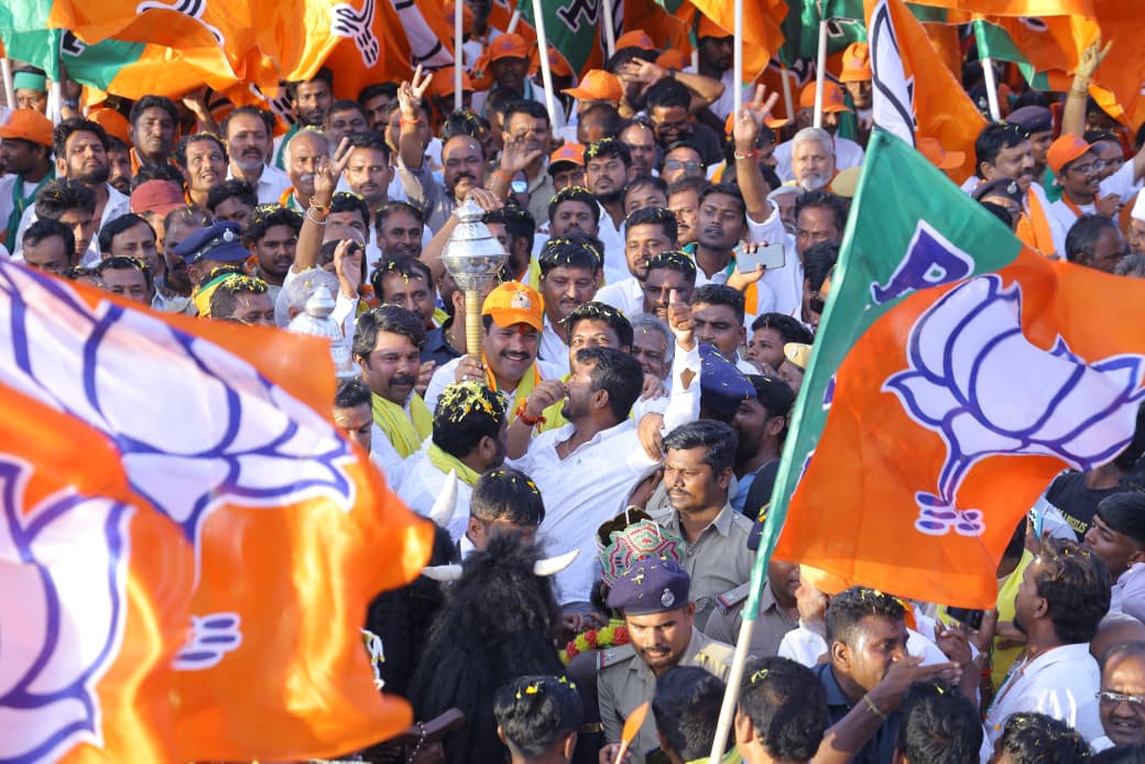 On Day 4, the padayatra covered around 22 km before concluding at Karatagi in Koppal district.