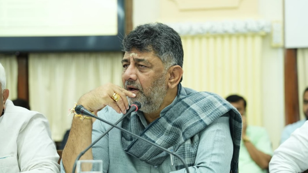 Karnataka CM D.K. Shivakumar