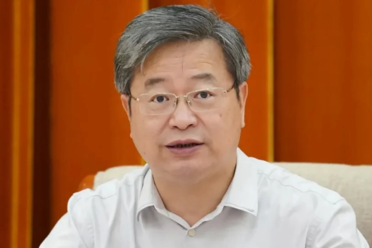 Chen Yixin, China's top spy chief.
