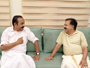 Chief Minister V.D. Satheesan and Home Minister Ramesh Chennithala