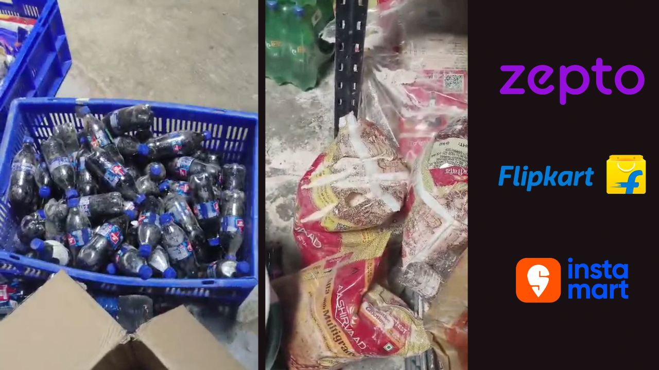 Hyderabad: Expired food, cockroaches found at Instamart, Zepto and Flipkart dark stores; TG SAFE suspends licences