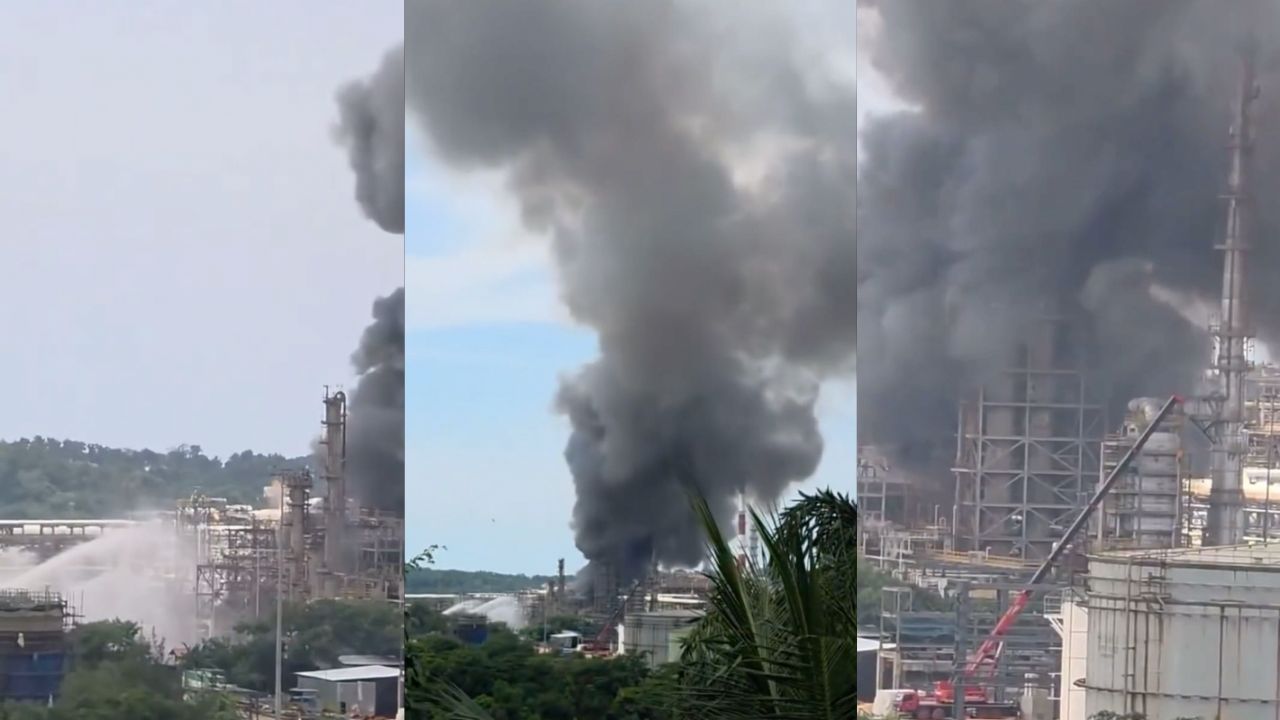12 injured after fire at MRPL refinery in Mangaluru, explosion heard kilometres away