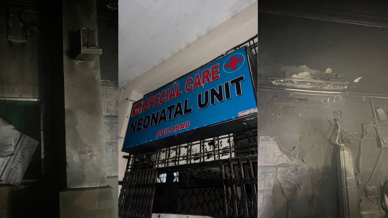 Telangana: Two infants die after late night fire at RIMS neonatal unit in Adilabad
