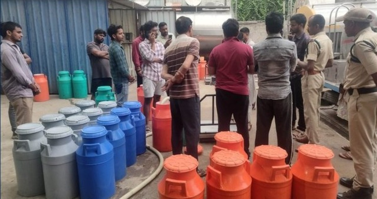 special inspection drive at dairy units