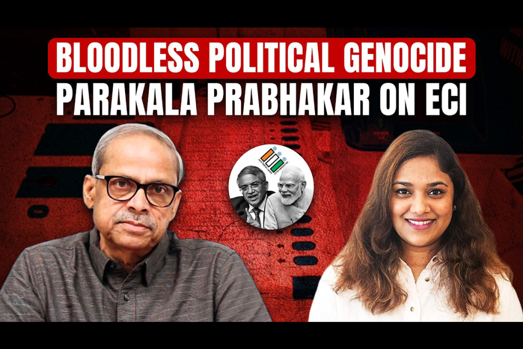 ‘SIR is a bloodless political genocide to exterminate citizenship’: Dr Parakala Prabhakar