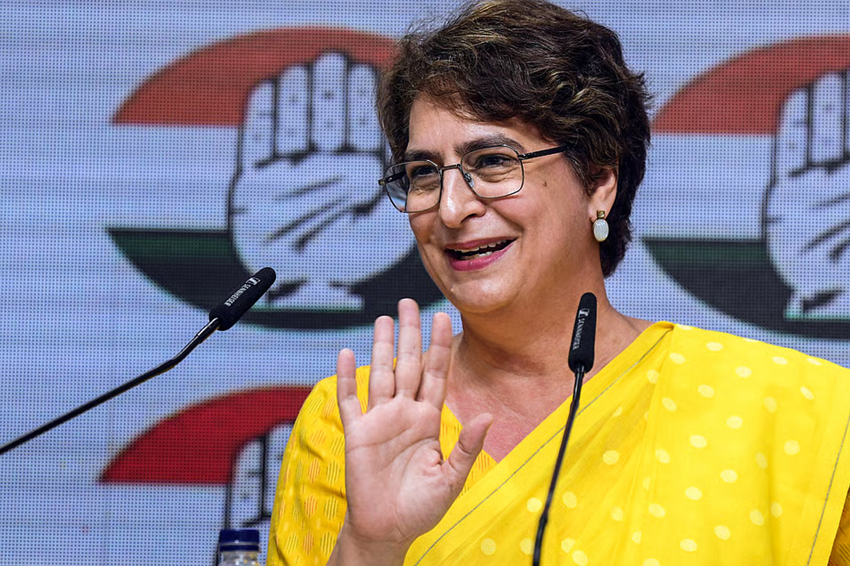 Priyanka seeks Chief Election Commissioner’s prosecution for ‘treason’; CJP gives him two days to resign
