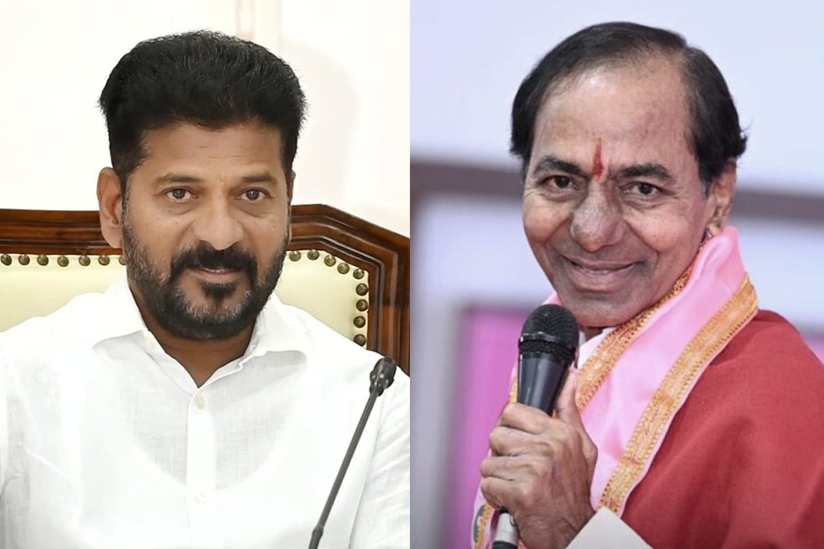 Revanth Reddy and KCR
