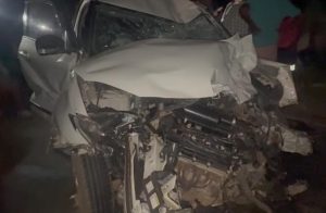 The car involved in the accident