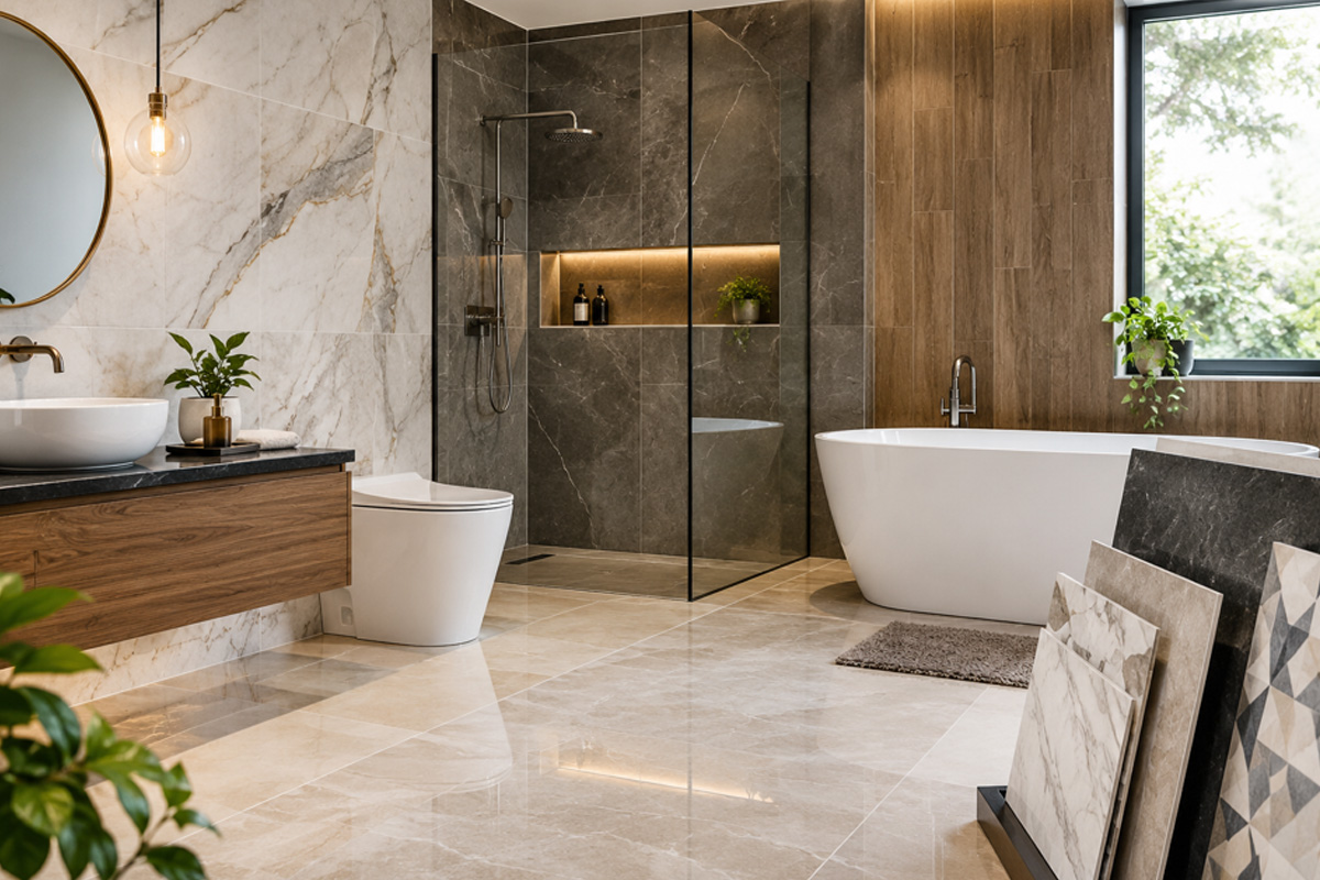 Premium Tile Brands for Bathroom Interiors: Design and Style Guide