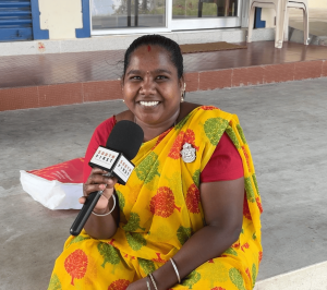 G Bhanu speaks to South First about her support for Maragatham Kumaravel during the Maduranthakam bypoll.